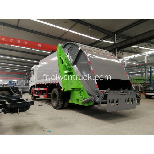 Véhicule de collecte des déchets neuf pour Dongfeng 180hp 12cbm